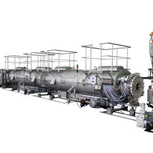 FDC fast dimension change in pipe extrusion